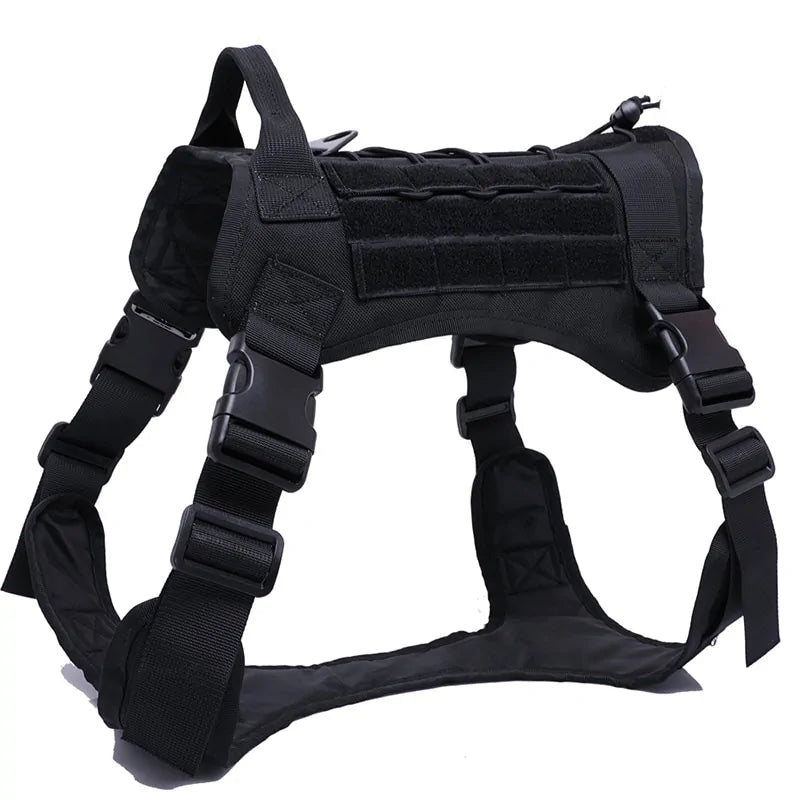 Hundegeschirr aus Nylon mit Handgriff und Bungee-Leine