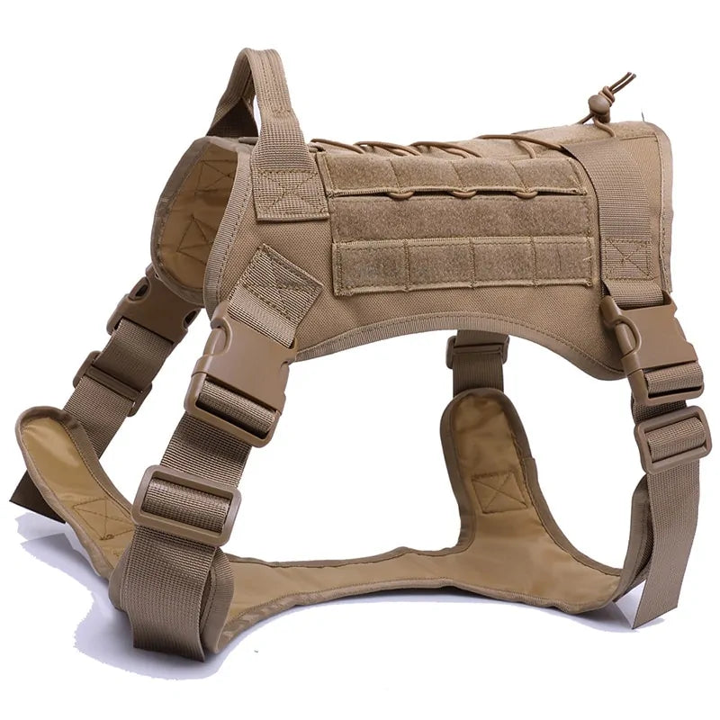 Hundegeschirr aus Nylon mit Handgriff und Bungee-Leine